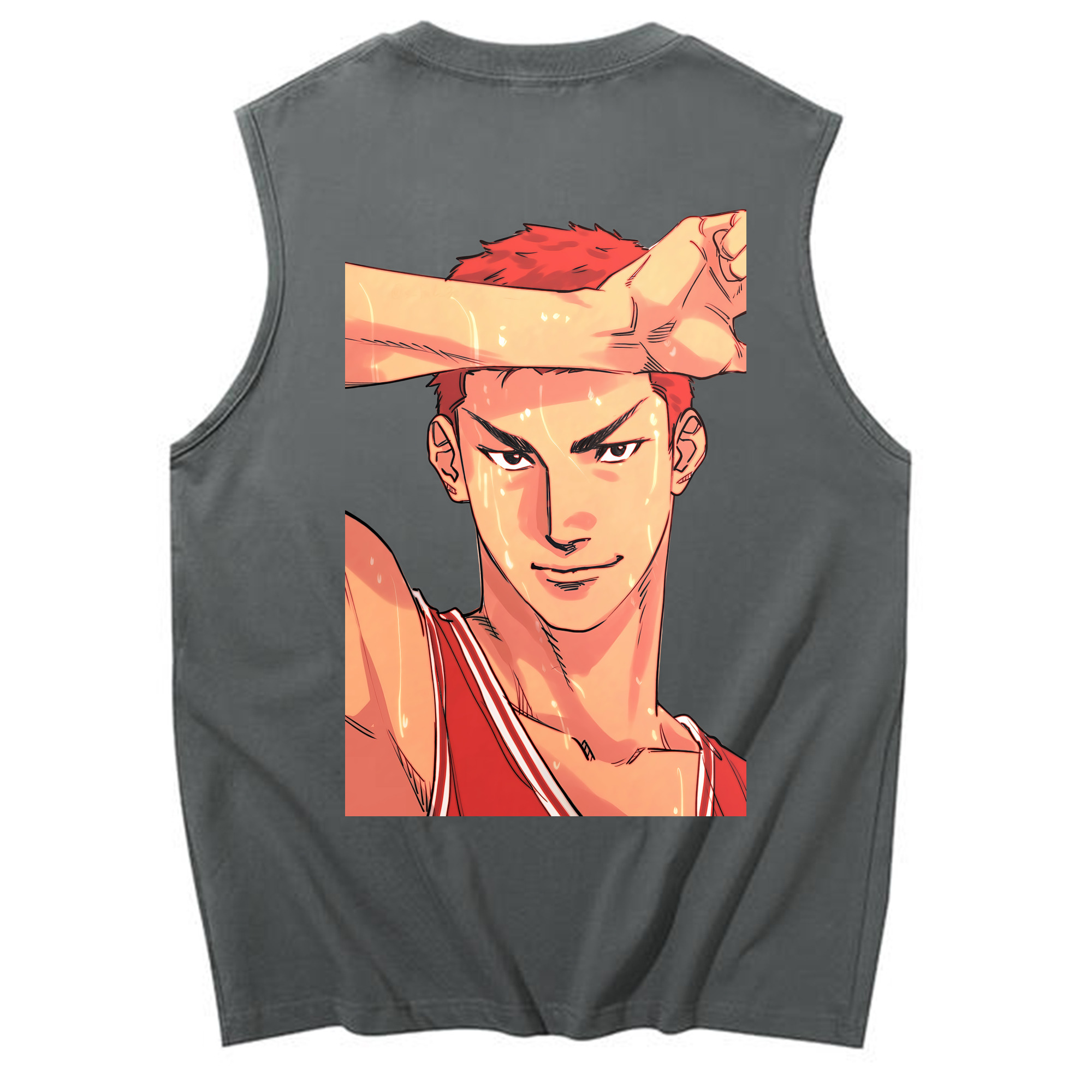 （画像用） SLAM DUNK／スラムダンク コットン100％タンクトップ（背面プリント）
